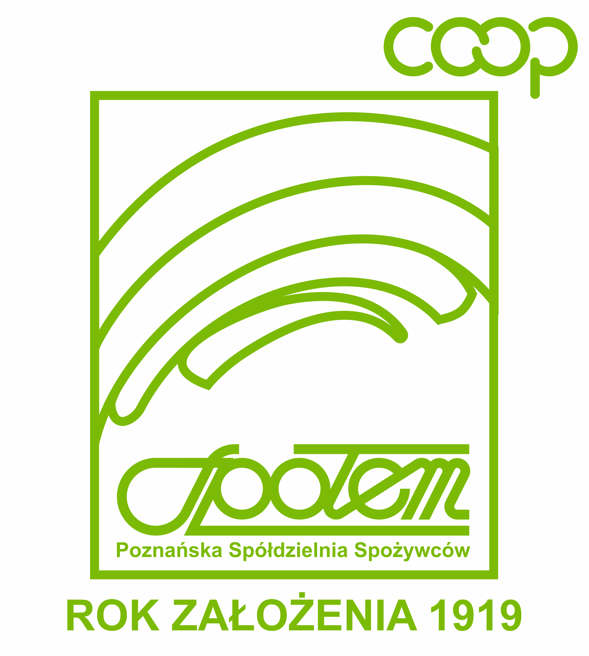 Logo Społem białe tło